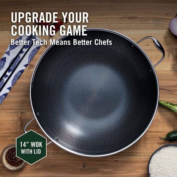 HexClad Nonstick Dishwasher Friendly Compatible - Image 5